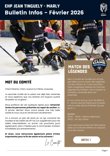 Bulletin Février 2026